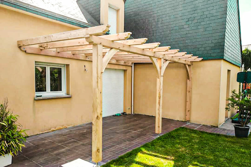 Contactez Aubry charpente Rennes bois charpentier expert terrasse et pergola bois